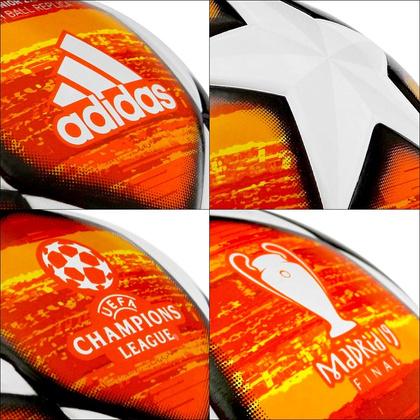 Piłka Adidas Final Madrid Junior 290g DN8682 Rozmiar 4