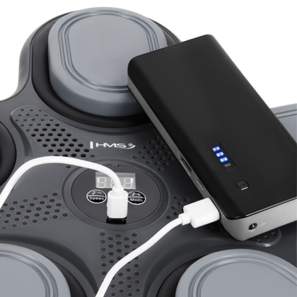 TB11 ELEKTRONICZNA TARCZA BOKSERSKA BLUETOOTH Z MUZYKĄ I RĘKAWICAMI HMS