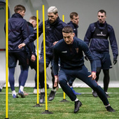 Zestaw żółta laska tyczka treningowa Yakimasport 160cm 100076 ( 10 szt. )