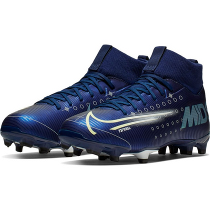 Granatowe buty piłkarskie korki Nike Mercurial Superfly 7 Academy FG/MG BQ5409-401
