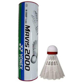 Białe lotki do badmintona Yonex Mavis 2000 M-2000P 