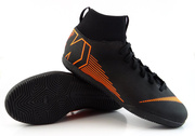 Czarne buty piłkarskie na halę Nike Mercurial Superfly Club IC AH7346-081