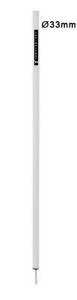 Zestaw biała tyczka treningowa-slalomowa Yakimasport Elite 170 cm 100652 (10szt.)