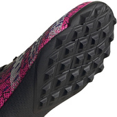 Czarno-różowe buty piłkarskie turfy Adidas Predator Freak.3 TF FW7517