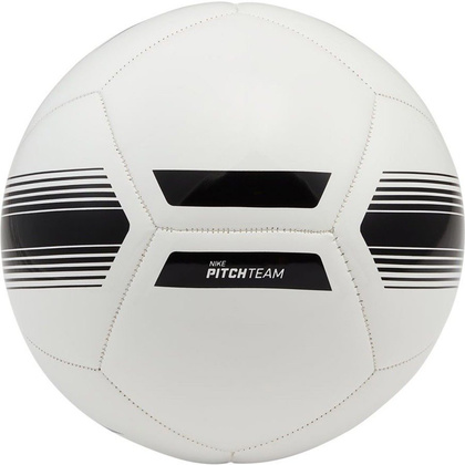 Biała piłka nożna Nike Pitch Team SC3992-100 rozmiar 3
