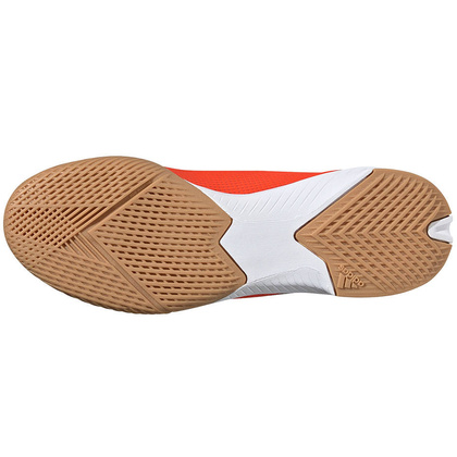 Pomarańczowo-czerwone buty halowe Adidas X Speedflow.3 FY3314 - Junior