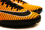 Pomarańczowo-czarne buty piłkarskie na orlik Nike Mercurial Victory TF 831968-801