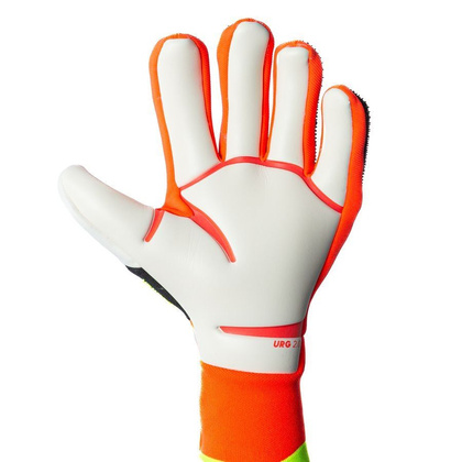 Czarno-koralowe rękawice bramkarskie Adidas Predator GL Pro IQ4031