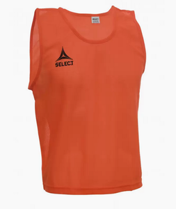 Pomarańczowy znacznik piłkarski sportowy narzutka Select Basic Junior 640007