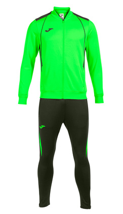 Seledynowo-czarny dres Joma Championship VII 103083.021 - Junior