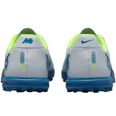 Szaro-niebieskie buty piłkarskie turfy Nike Mercurial Vapor 14 Academy DJ2863 054 - Junior