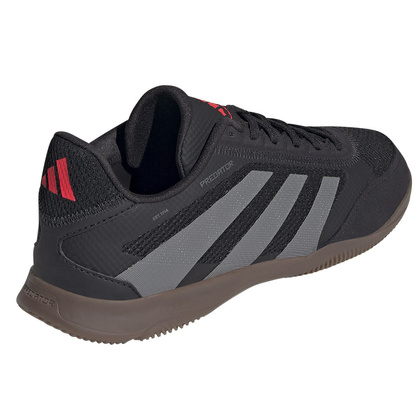 Czarno-szare buty piłkarskie Adidas Predator League IN ID3827 - Junior