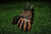Czarno-czerwone rękawice bramkarskie Football Masters Fenix Red