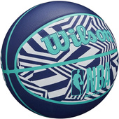 PIŁKA DO KOSZYKÓWKI WILSON NBA DRV PLUS DAZZLE CAMO BSKT INDIGO R.7