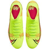 Żółte buty piłkarskie Nike Mercurial Superfly 8 Academy SG-PRO CW7432 760
