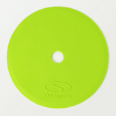 Płaskie znaczniki pola - okrągłe 15 cm - 12x zielony SMJ sport ZPO-G