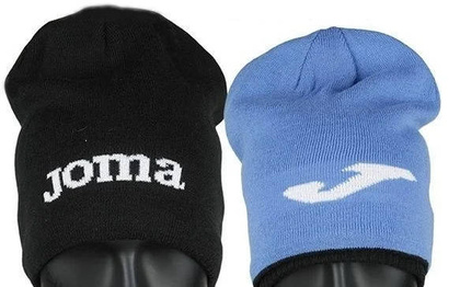 Niebiesko-czarna czapka dwustronna Joma Reversible 400038.700