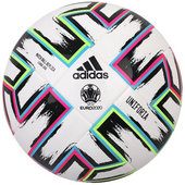 Biała piłka nożna Adidas Uniforia League 350g FH7357 Junior rozmiar 4
