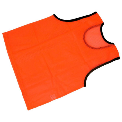 Pomarańczowy znacznik treningowy fluorescencyjny obszyty lamówką marki Legend