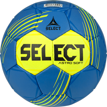 Niebiesko-seledynowa piłka ręczna Select Astro Soft