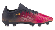 Fioletowo-czarne buty piłkarskie Puma Ultra 3.4 FG/AG 106699 03