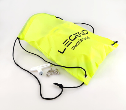 Żółte buty lekkoatletyczne z kolcami do biegów i skoków na bieżni Legend