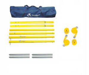 Słupki stalowe rekreacyjne do siatkówki