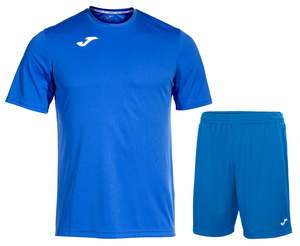 Niebieski strój sportowy na WF Joma Combi Nobel 100052.700 + 100053.700 r2xs