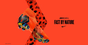 Pomarańczowo-czarne buty piłkarskie Nike Mercurial Vapor Club MG AH7378-810