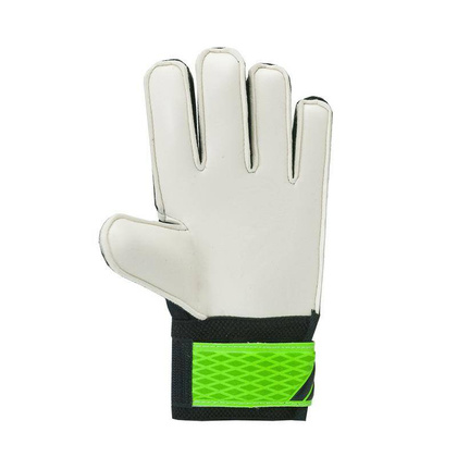 Zielono-czarne rękawice bramkarskie Firenza Saver Green FB06021 r.6