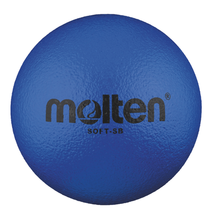 SOFT-SB Piłka piankowa Molten 180mm niebieska