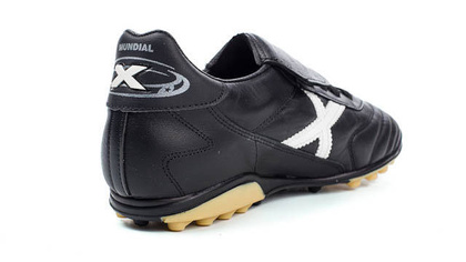 Czarne buty piłkarskie turfy Munich Mundial 2150513