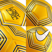 Żółta piłka nożna Nike Neymar Strike SC3503-728 r5