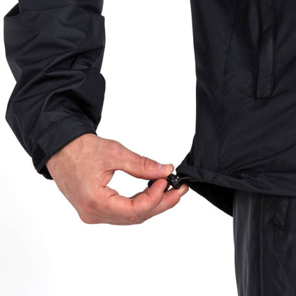 Czarny polar kurtka przeciwdeszczowa Joma Cervino 101296.100