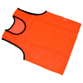 Pomarańczowy znacznik treningowy fluorescencyjny obszyty lamówką marki Legend