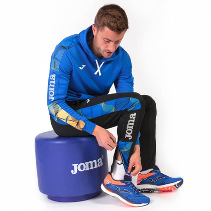Czarno-niebieskie spodnie Joma Championship Street II 101865.107