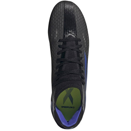 Czarne buty piłkarskie korki Adidas X Speedflow.3 FG FY3296