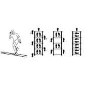 DRABINKA KOORDYNACYJNA REGULOWANA DO TRENINGU