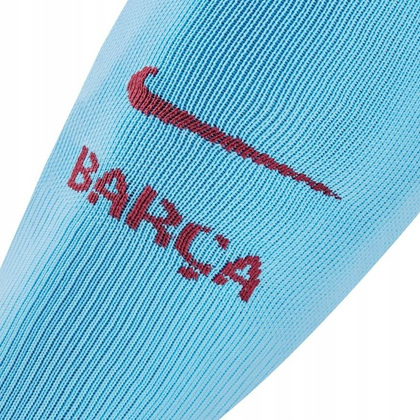 Niebieskie getry piłkarskie Nike stad home Barcelona SX6027-483
