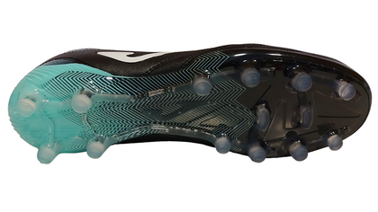 Czarno-turkusowe buty piłkarskie Joma NUMERO-10 2531 N10W2531FG