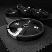 TPC25 TALERZ OLIMPIJSKI POLIURETANOWY CPU 25 KG HMS