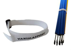 Biały rzep do przenoszenia i magazynowania sprzętu Yakimasport 100121