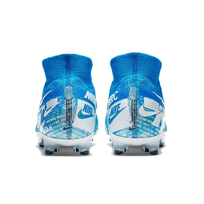 Niebieskie buty piłkarskie korki Nike Mercurial Superfly 7 Elite FG AQ4174-414