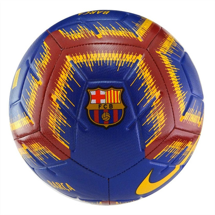 Granatowa piłka nożna Nike Strike FC Barcelona SC3365-455 rozmiar 4