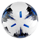 Biało-czarna piłka nożna Adidas Team Junior 350g CZ9573 r5