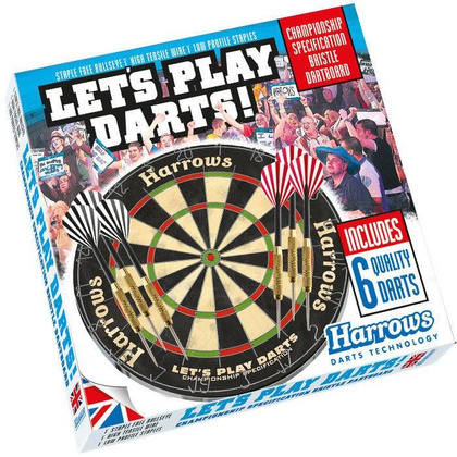 Zestaw do Darta Harrows Let's Play Darts Game Set