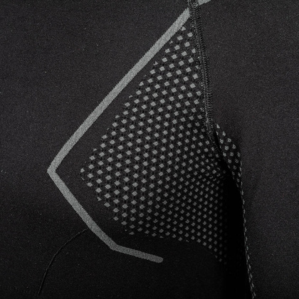 Czarny komplet termoaktywny męski Alpinus Baselayer Active GT43257
