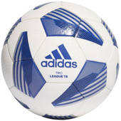 Biało-niebieska piłka nożna Adidas Tiro League TB FS0376 - rozmiar 5