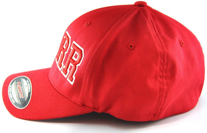 Czerwona czapka z daszkiem FlexiFit Yupoong Resovia Rzeszów