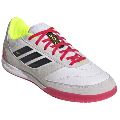 Beżowo-koralowe buty halowe Adidas Top Sala Competition II IH7684